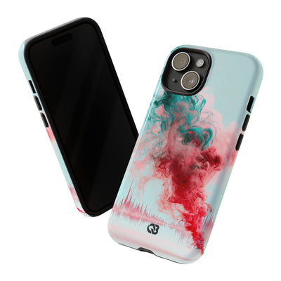 Sonic Bloom · Tough Phone Case for iPhone · Red