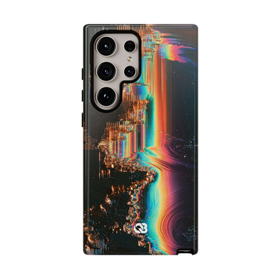 Prismatic Circuit · Tough Phone Case for Samsung · Black