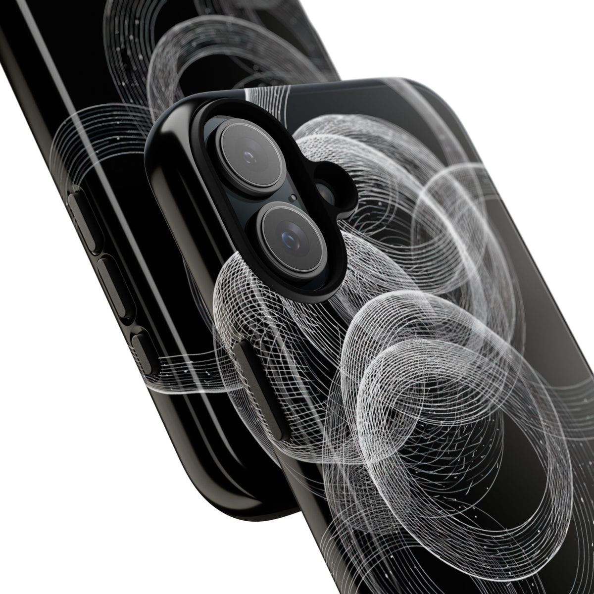 Orbital Resonance · Tough Phone Case for iPhone · Black