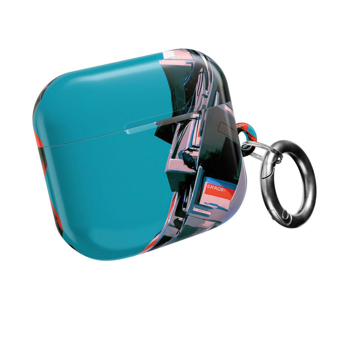 System Error Spire · Hard Case for AirPods & AirPods Pro · Teal