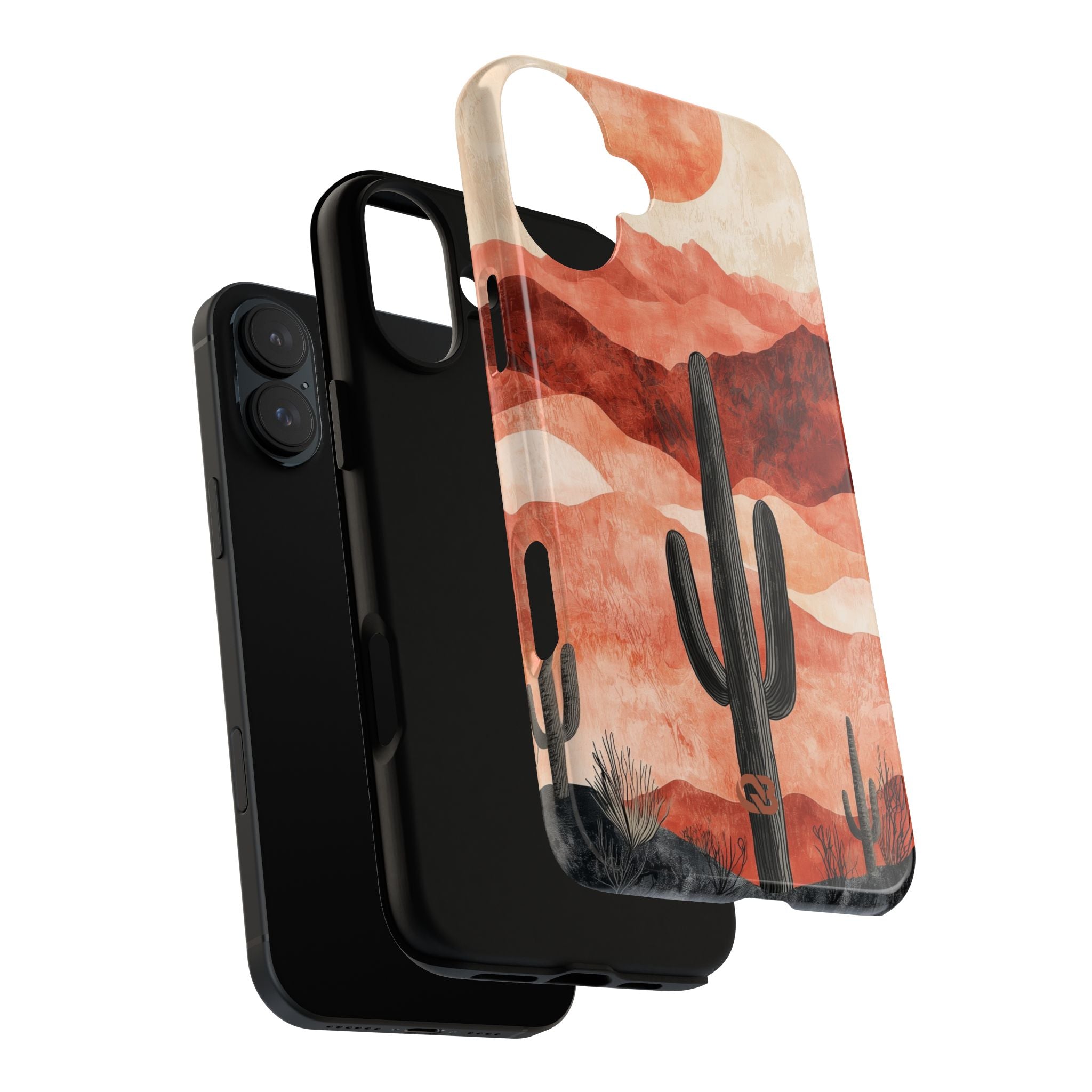 Terracotta Desert Sun · Tough Phone Case for iPhone