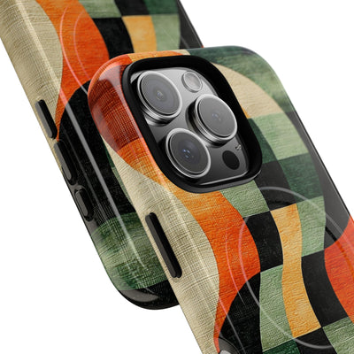 Burnt Orange Curve · Tough+ Phone Case for iPhone · Magsafe