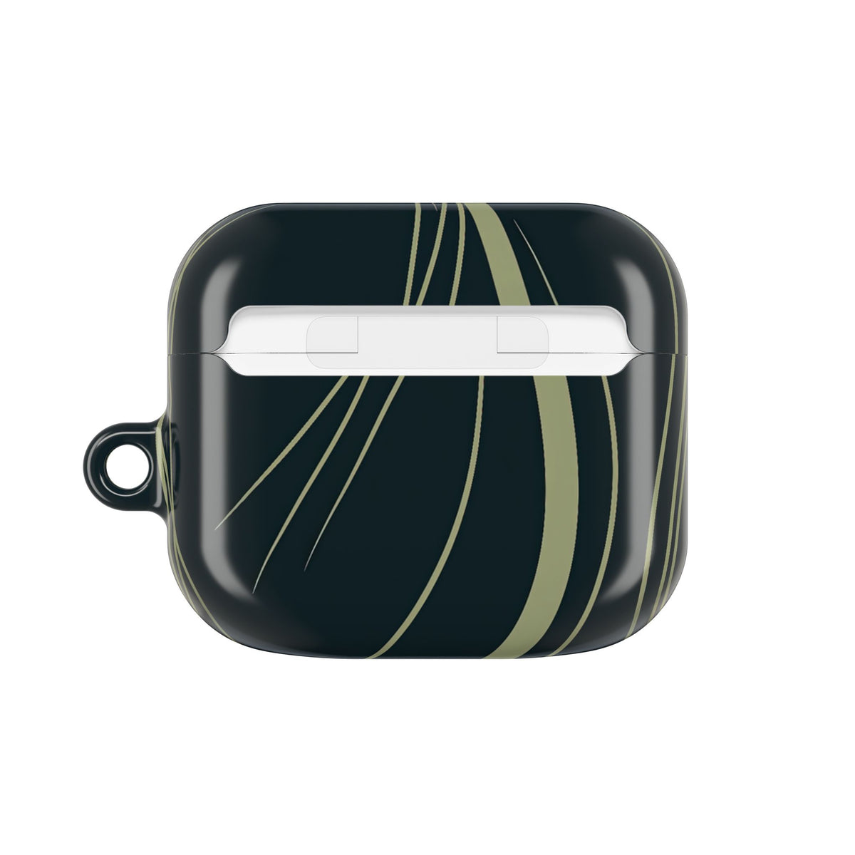 Serpentine Reeds · Hard Case for AirPods & AirPods Pro · Green