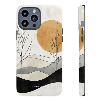 Orange Halo iPhone 13 Pro Max Case - Tough