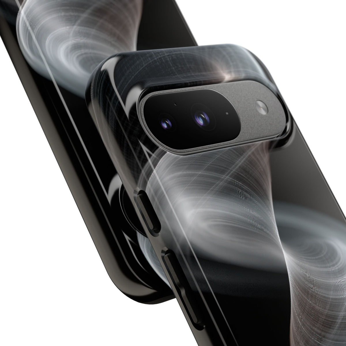 Luminous Vortex · Tough Phone Case for Pixel ·  Black