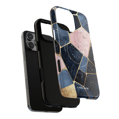 Golden Mosaic iPhone 16 Pro Max Case - Tough+