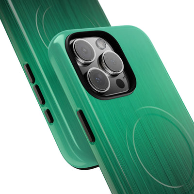 Emerald Cascade · Tough 2.0 Magnetic Phone Case for iPhone · Green