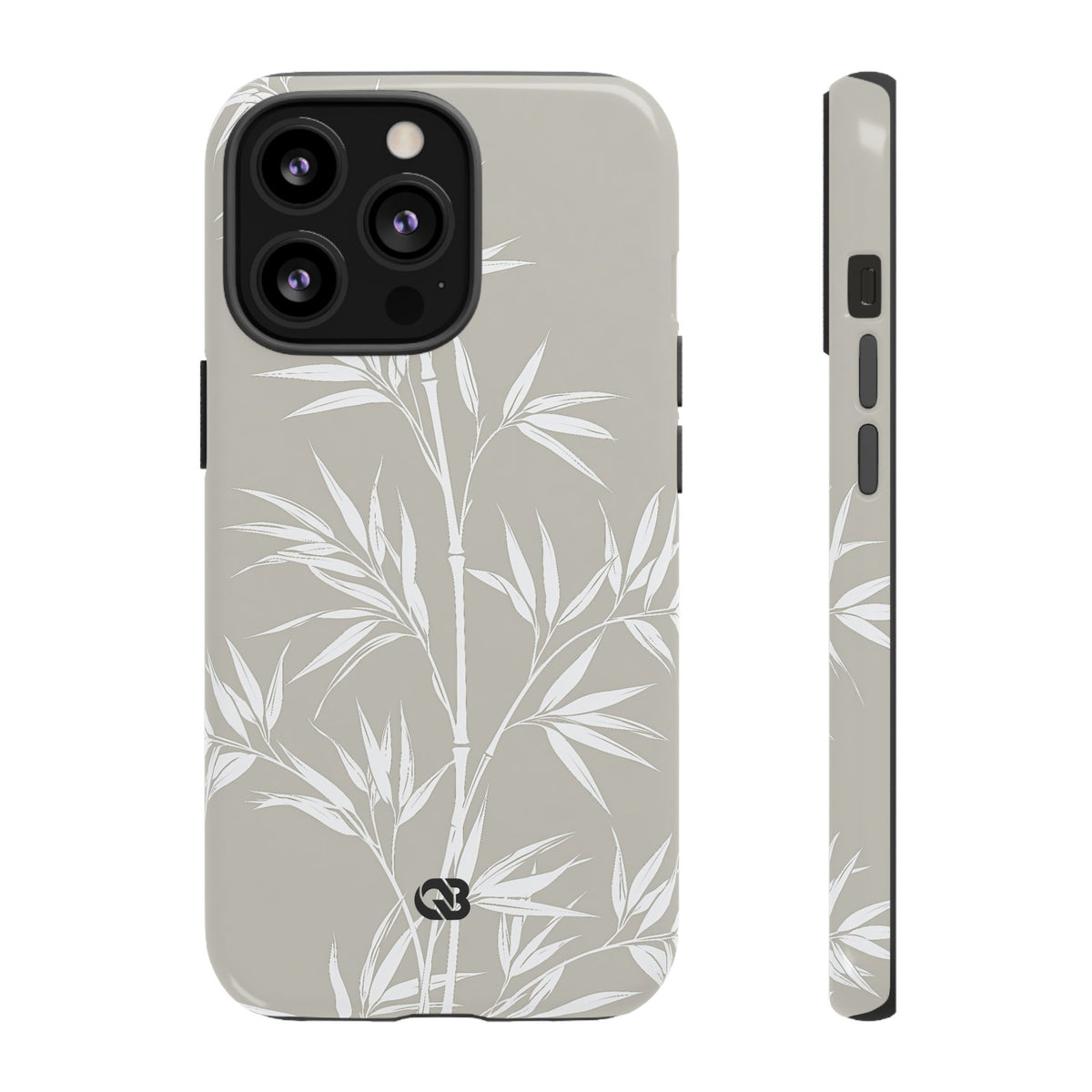 Serene Bamboo · Tough Phone Case for iPhone · Beige