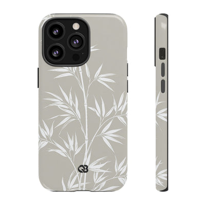 Serene Bamboo · Tough Phone Case for iPhone · Beige