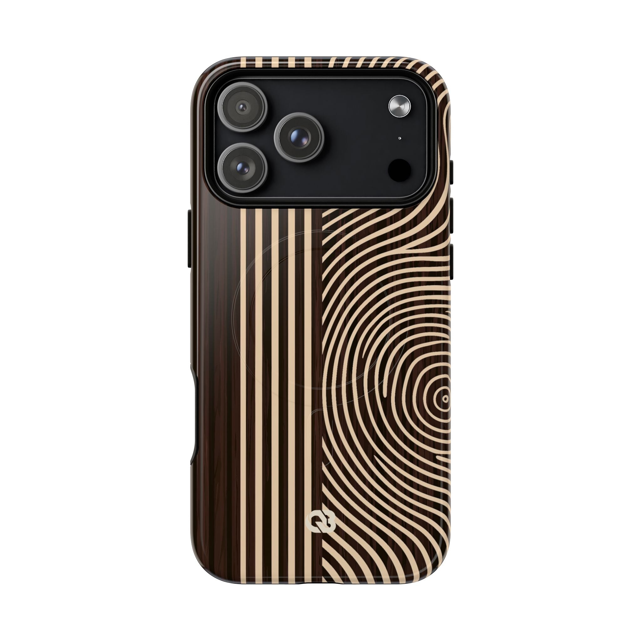 Brown Tough 2.0 Magsafe Phone Case for iPhone - Espresso Sand Ridge