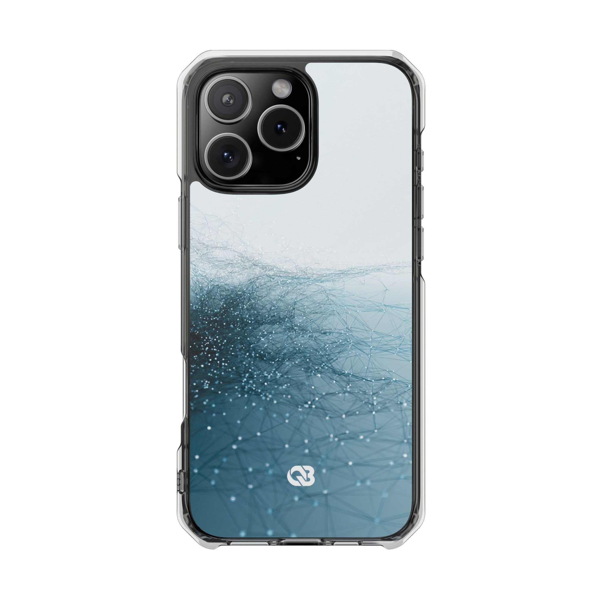 Teal Impact MagSafe Phone Case for iPhone - Arctic Pulse Mesh