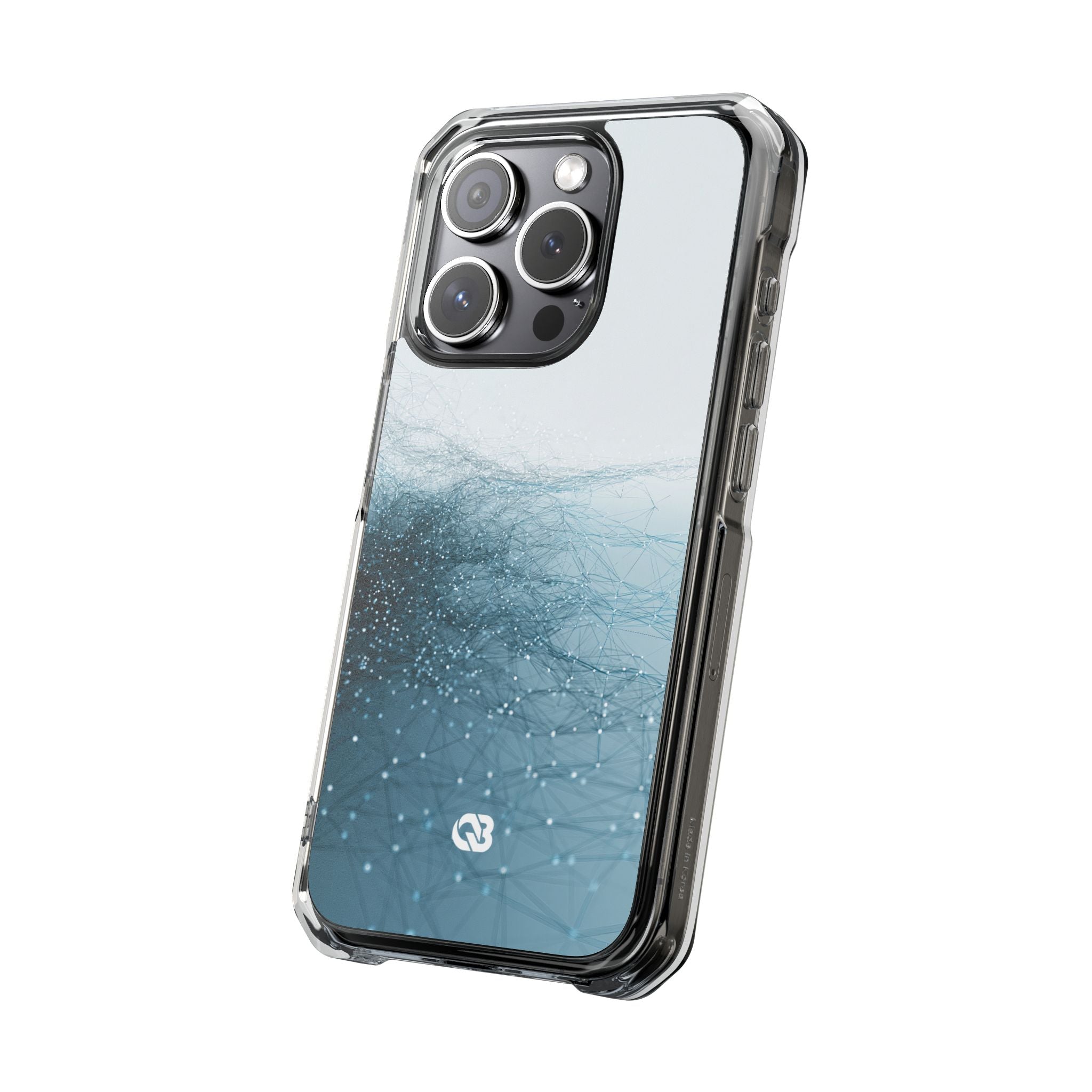 Teal Impact MagSafe Phone Case for iPhone - Arctic Pulse Mesh