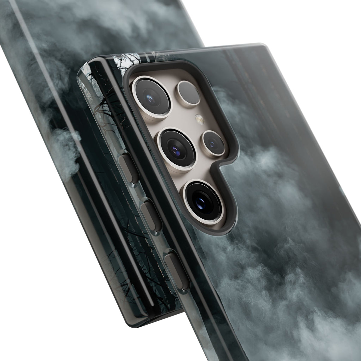 Shadowed Pine Mist · Tough Phone Case for Samsung · Black
