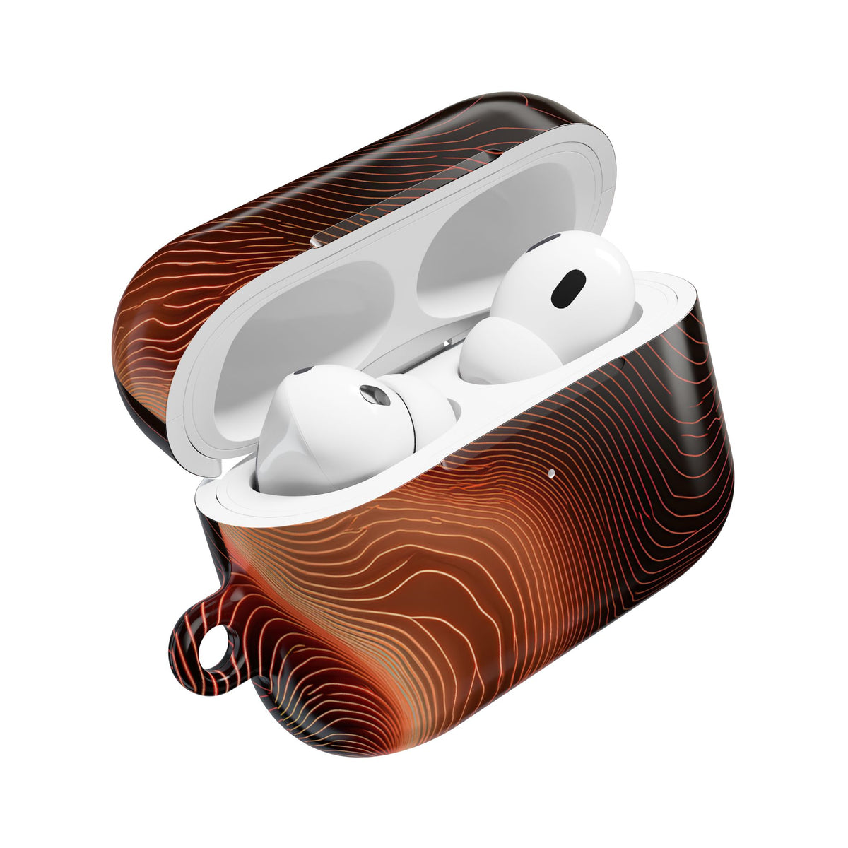 Caldera Ridge · Hard Case for AirPods & AirPods Pro · Orange