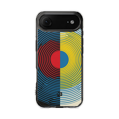 Blue Impact MagSafe Phone Case for iPhone - Primary Circuit Orbit