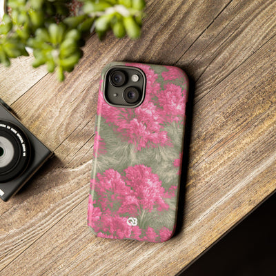 Digital Blossom · Tough Phone Case for iPhone · Pink