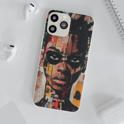 Masked Portrait Drips iPhone 13 Pro Max - Soft