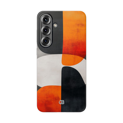 Burnt Amber Flow · Soft Phone Case for Samsung