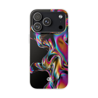 Purple Lite Phone Case for iPhone - Liquid Neon Chrome