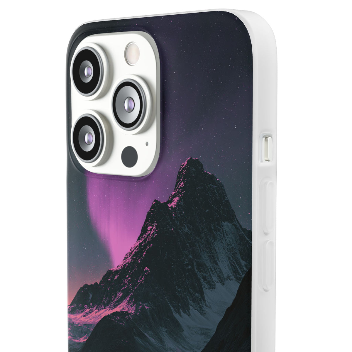 Arctic Aurora Summit · Lite Phone Case for iPhone ·  Black