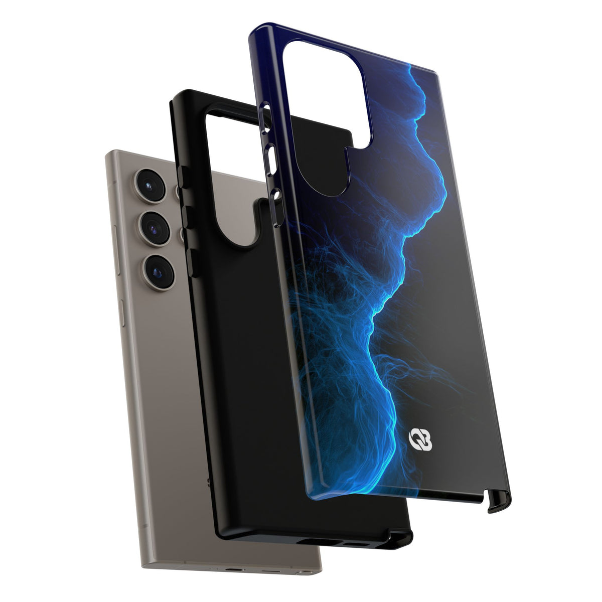 Electric Azure Drift · Tough Phone Case for Samsung · Blue