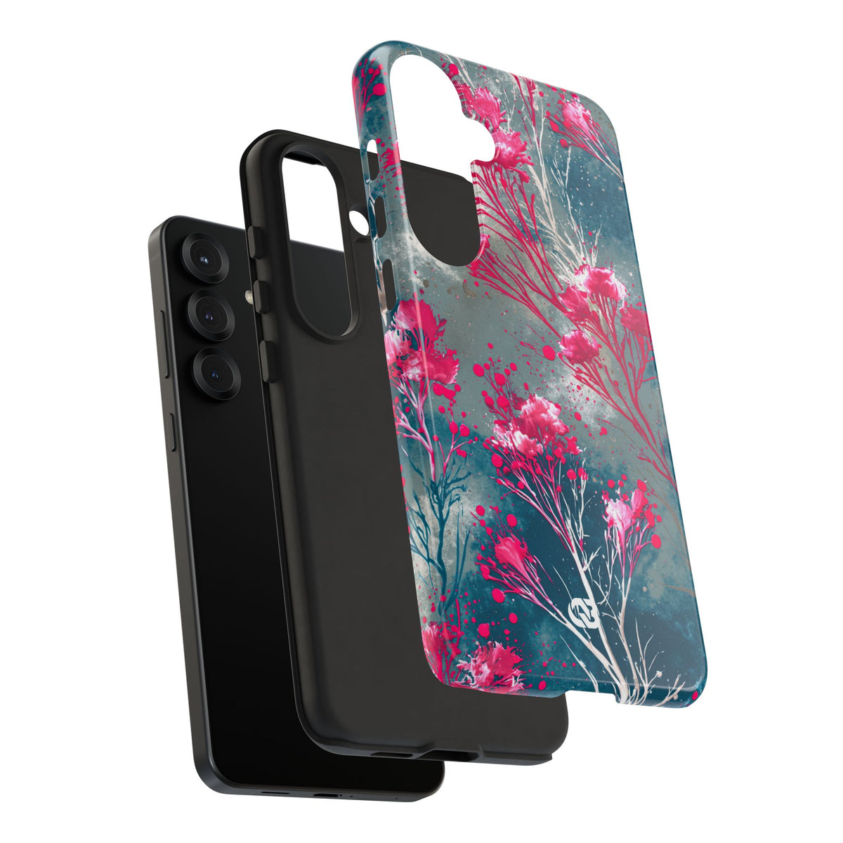 Cyber Blossom · Tough Phone Case for Samsung · Teal