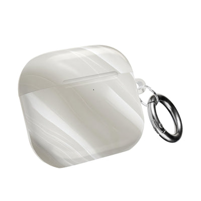 Liquid Enamel Fold · Hard Case for AirPods & AirPods Pro · White