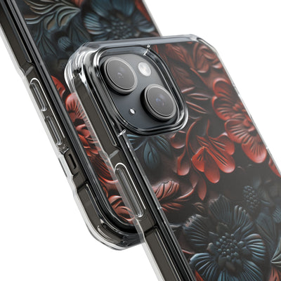 Carved Earth Bloom · Impact Phone Case for iPhone · Magsafe