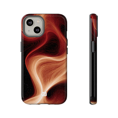 Solar Ember Flow · Tough Phone Case for iPhone · Orange