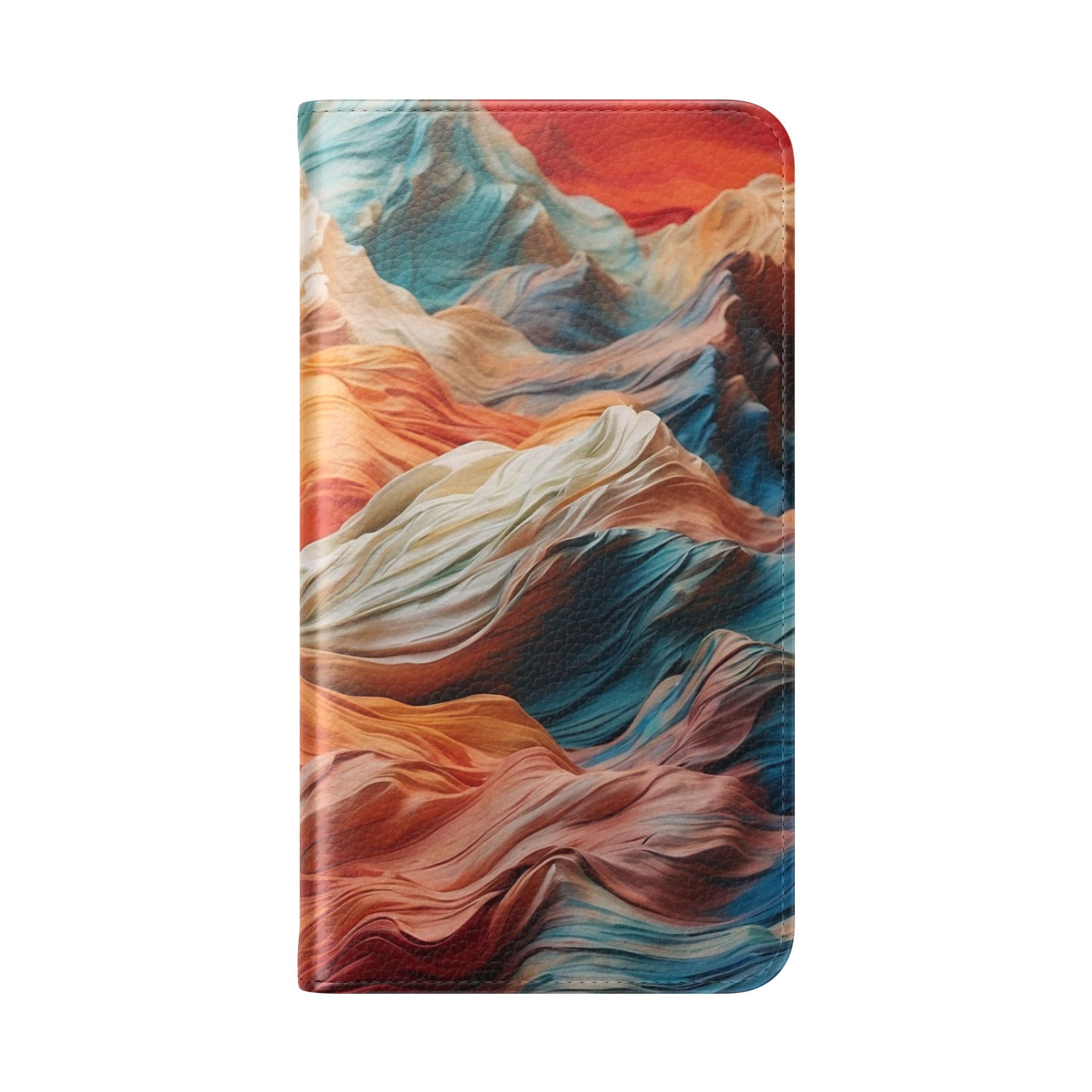 Fabric Peaks Sunset - Samsung S23 Case - Wallet