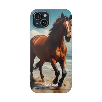 Blazing Horse iPhone 15 Plus Case - Soft