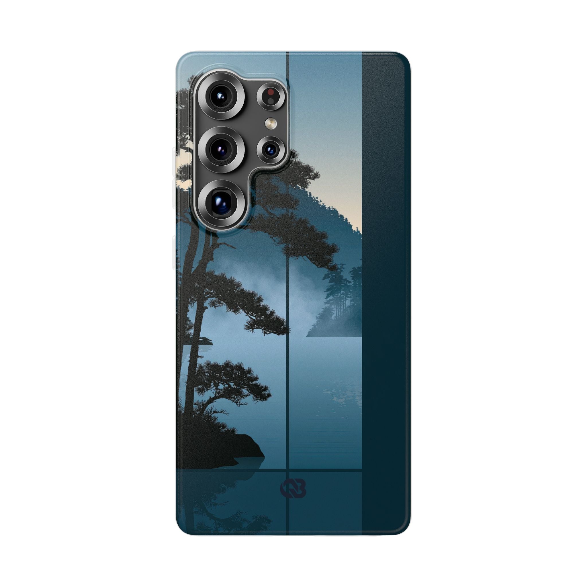 Blue Lite Phone Case for Samsung - Kyoto Mist Pine