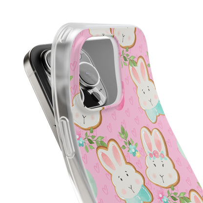 Bunny Blossom iPhone 16 Pro Max Case - Soft