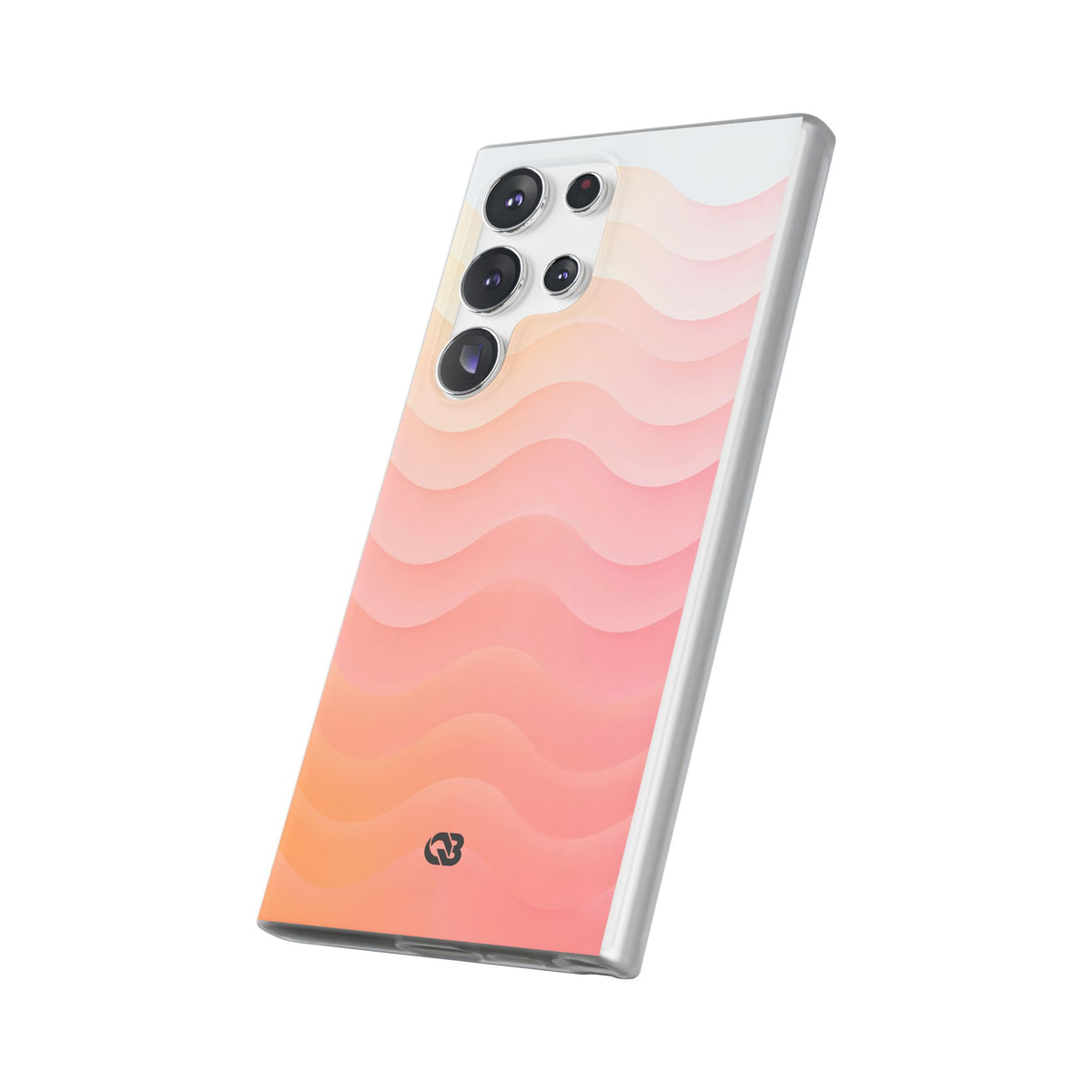 Blush Horizon Waves · Lite Phone Case for Samsung · Pink