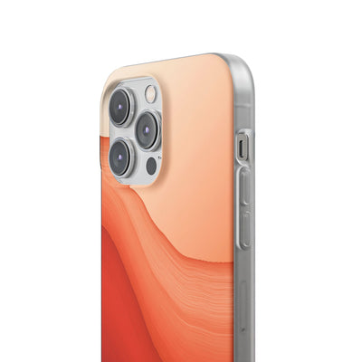 Terracotta Flow · Lite Phone Case for iPhone ·  Orange