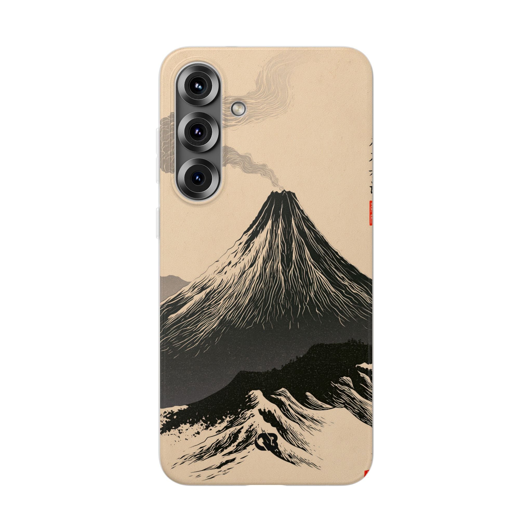 Beige Lite Phone Case for Samsung - Obsidian Ink Summit
