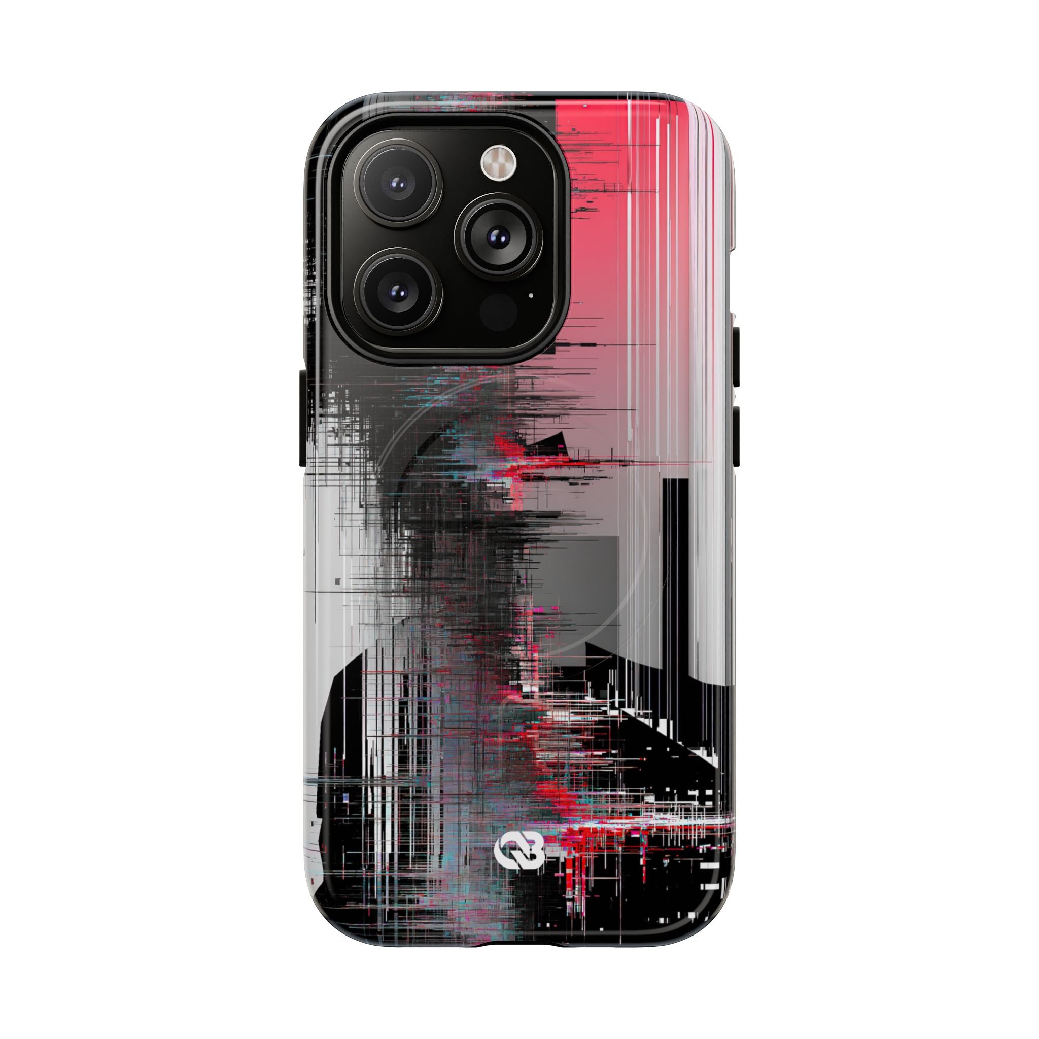 Black Tough 2.0 Magsafe Phone Case for iPhone - Crimson Data Leak