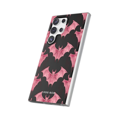 Pink Batwave Samsung S23 Ultra Case - Soft