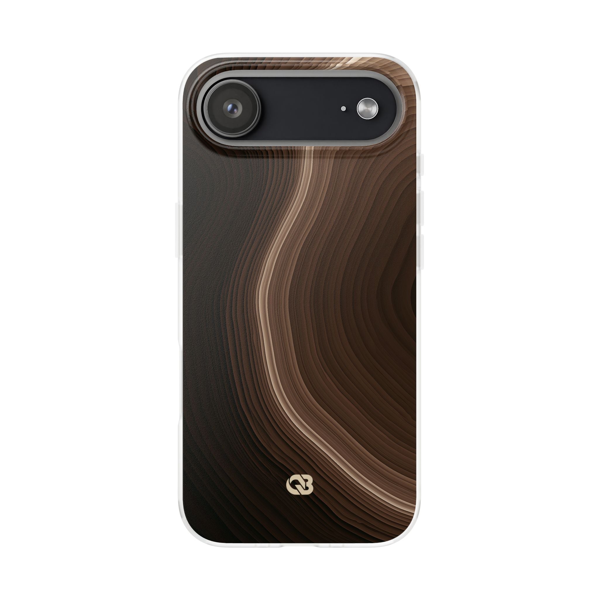 Brown Lite Phone Case for iPhone - Bronzed Canyon Relief