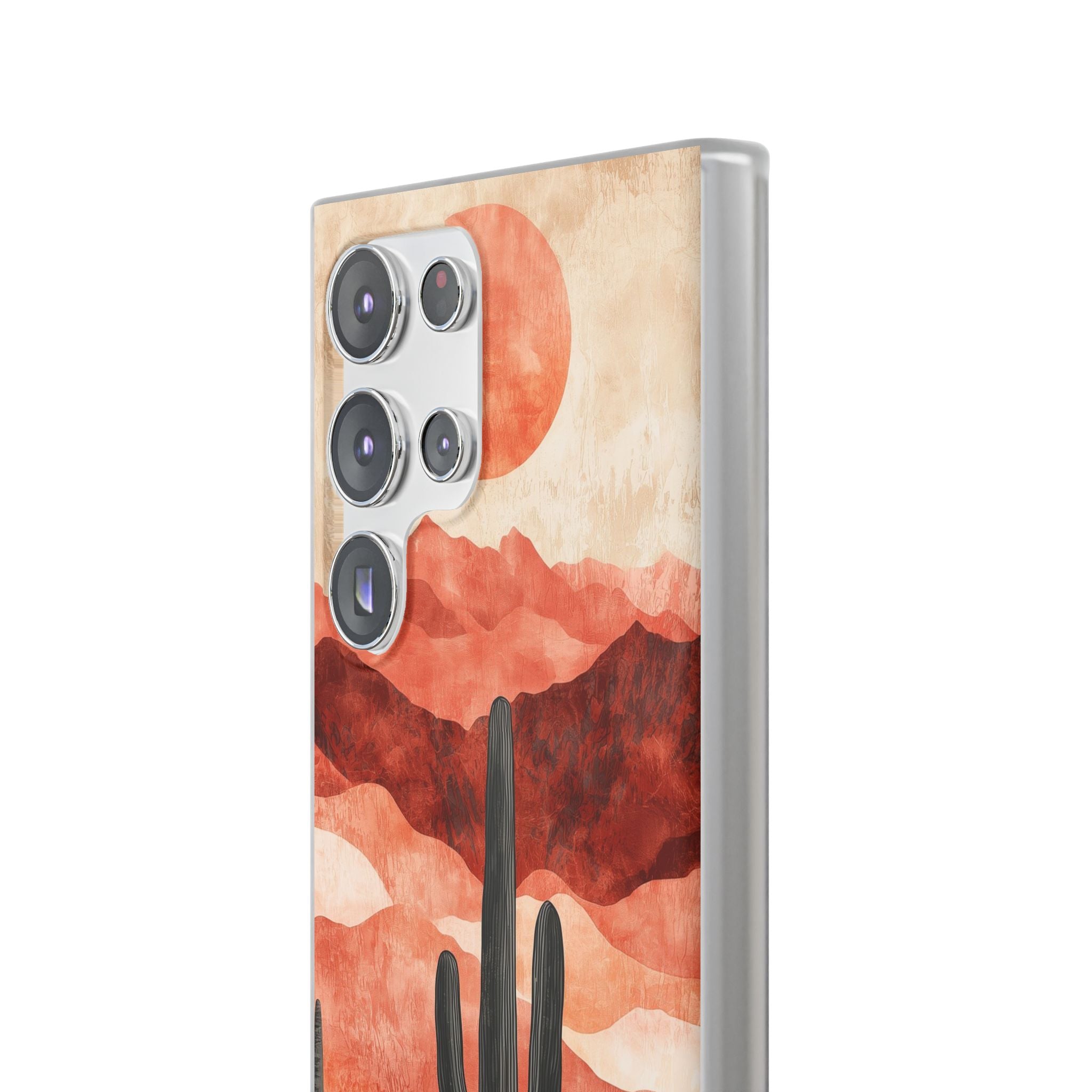 Terracotta Desert Sun · Soft Phone Case for Samsung