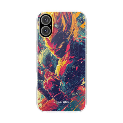 Yellow Fury iPhone 16 Plus Skal - Mjuk