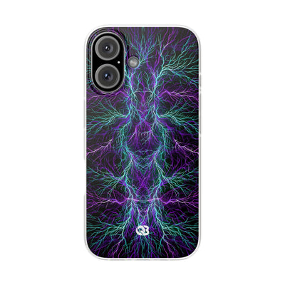 Electric Plasma Arbor · Lite Phone Case for iPhone ·  Purple