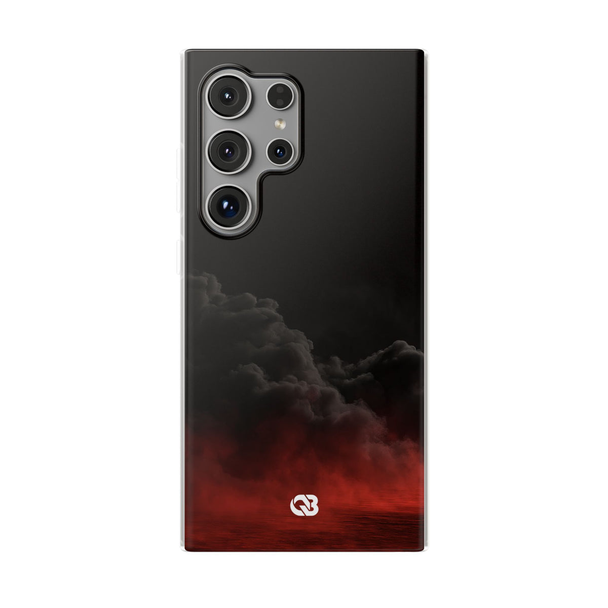Crimson Fog Void · Lite Phone Case for Samsung · Black