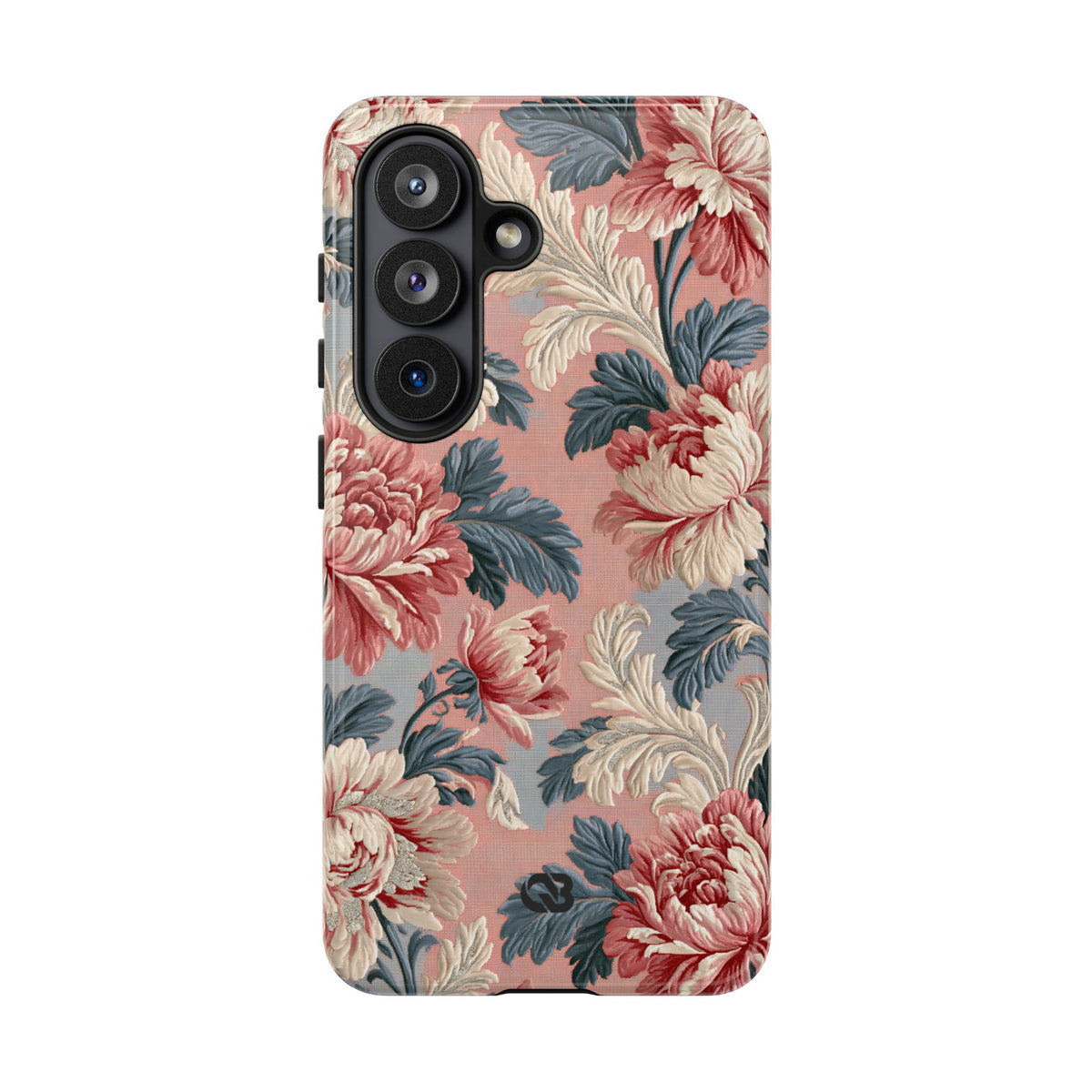 Blush Peony Jacquard · Tough Phone Case for Samsung · Pink