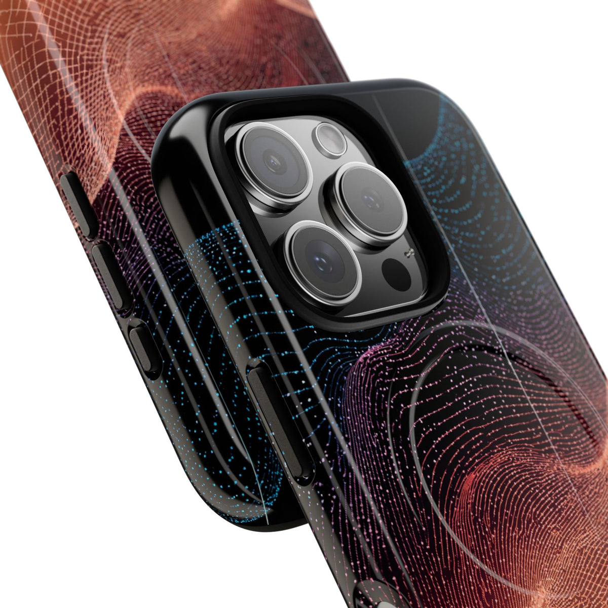Spectral Elevation · Tough 2.0 Magnetic Phone Case for iPhone · Orange