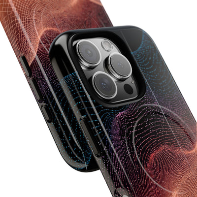 Spectral Elevation · Tough 2.0 Magnetic Phone Case for iPhone · Orange