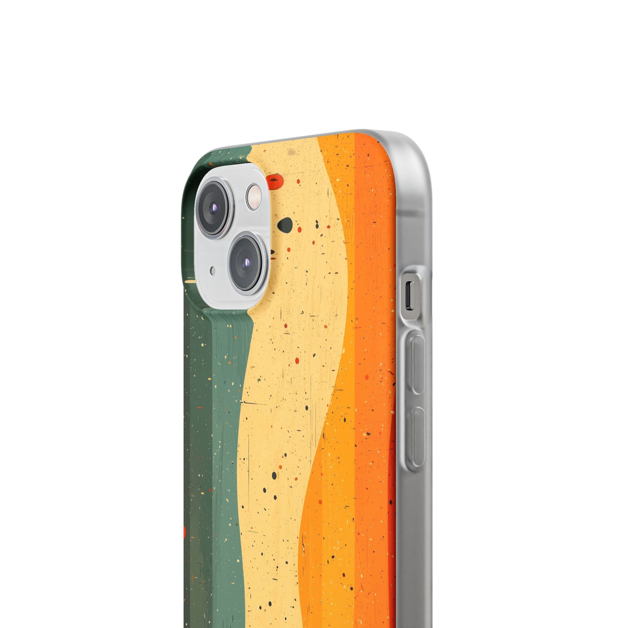 Wavy Forest Veil iPhone 14 -pehmusteline -pehmeä