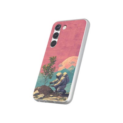 Lunar Pastel Bloom · Soft Phone Case for Samsung