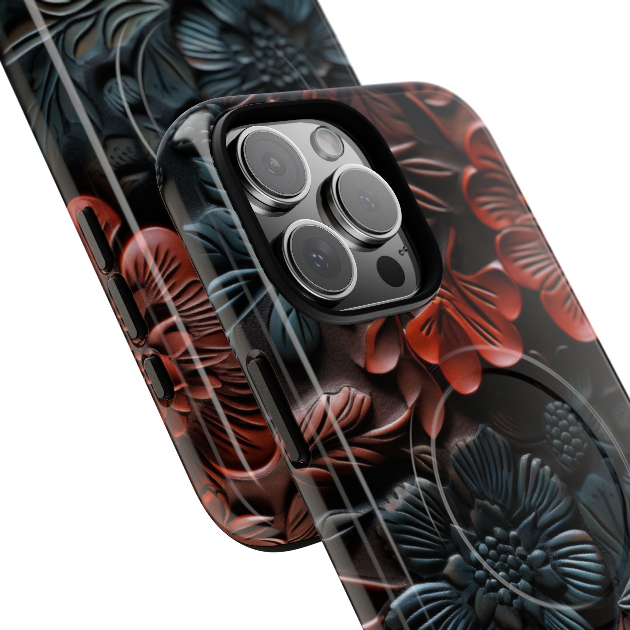 Carved Earth Bloom · Tough+ Coque de téléphone pour iPhone · Magsafe