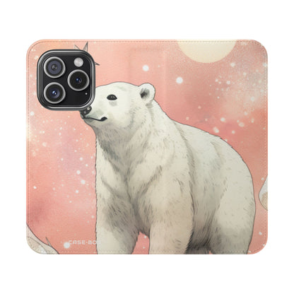Polar Bear Nebula - iPhone 15 Pro Case - Wallet